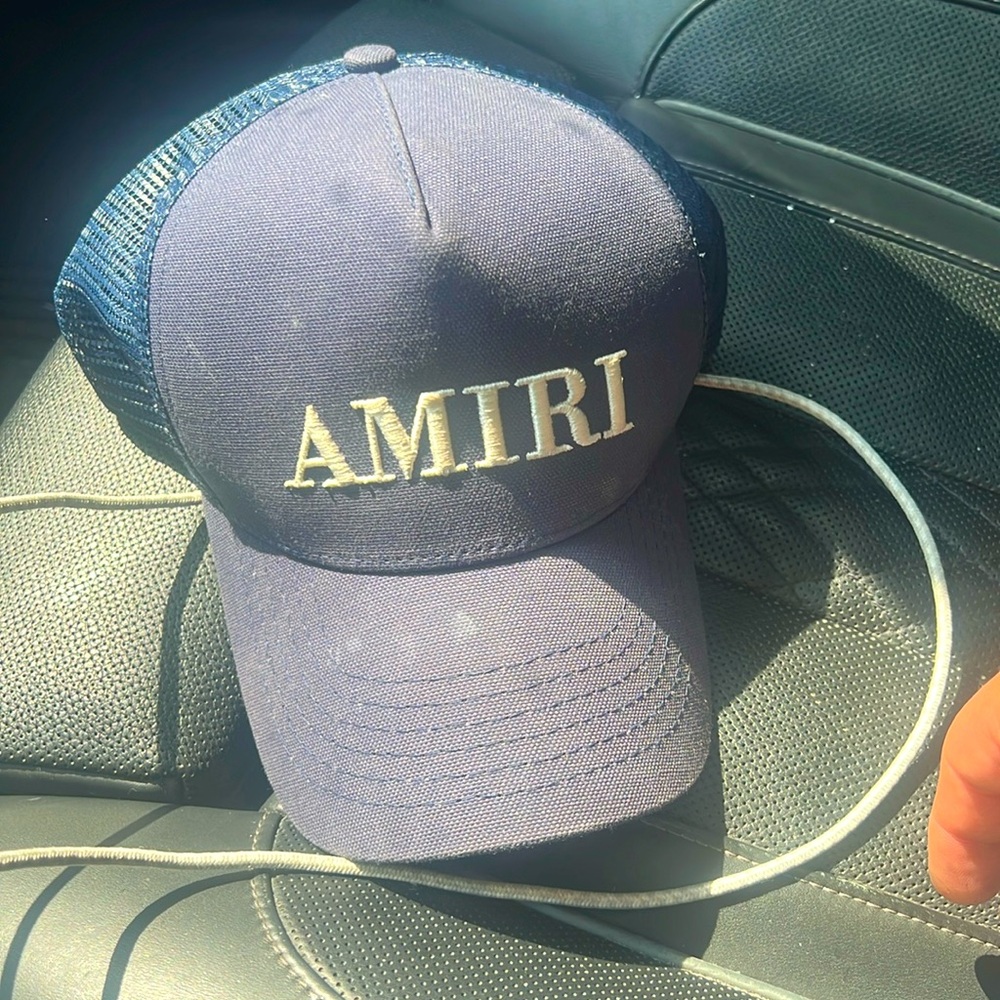 Navy blue Amiri Hat